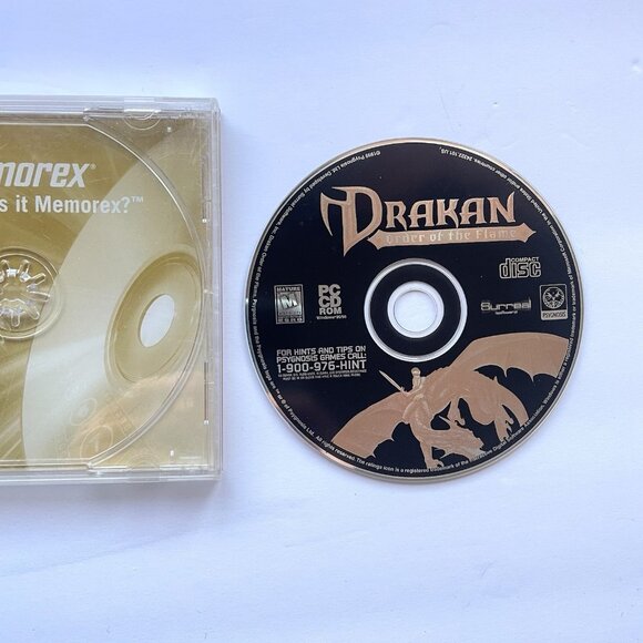 Drakan Other - Drakan: Order of the Flame (1999) PC CD-ROM Game Disc ONLY